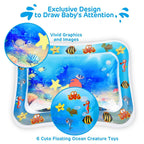 Inflatable Baby Water Game Play Mat