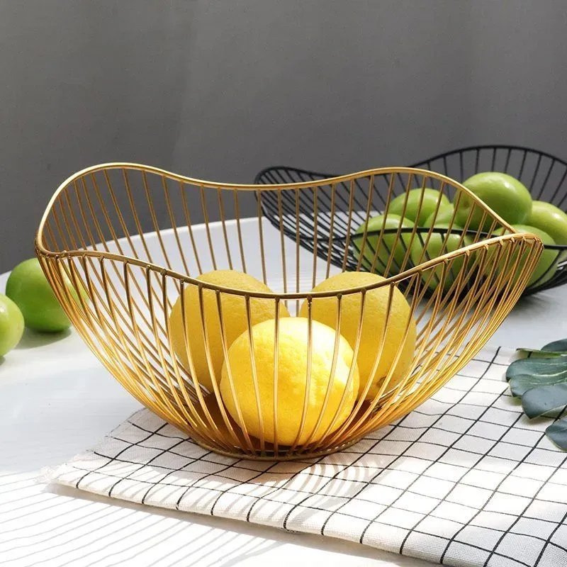 Wrought Iron Creative Fruit Basket