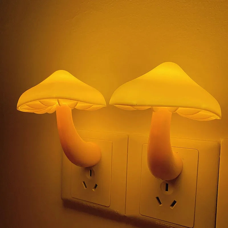 LED Mushroom Night Light