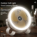 Rechargeable Fan With Light