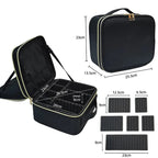Dual Layer Makeup Partition Box