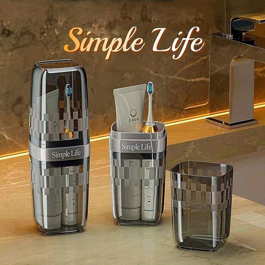 Travel Toothbrush Holder with Cover