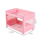 Multipurpose 2 layer plastic Rack