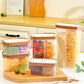 Kitchen Divided Sealed Cereals Storage Box