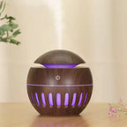 Wood Grain Round Humidifier