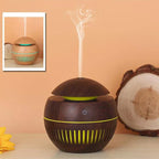 Wood Grain Round Humidifier