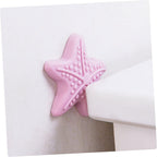4 Pcs Silicone Stars Door Stopper