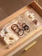 Stackable Makeup Cosmetic Storage Box With Drawers