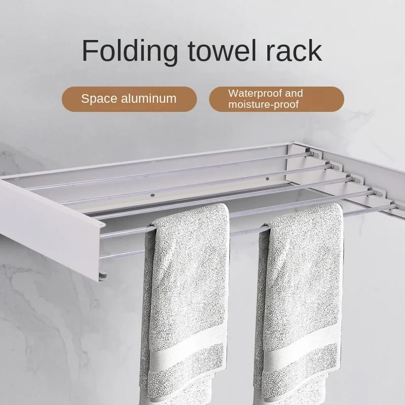 Retractable Wall Mounted Laundry Drying Rack