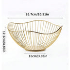 Wrought Iron Creative Fruit Basket