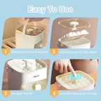 Pressing Ice Cube Molds
