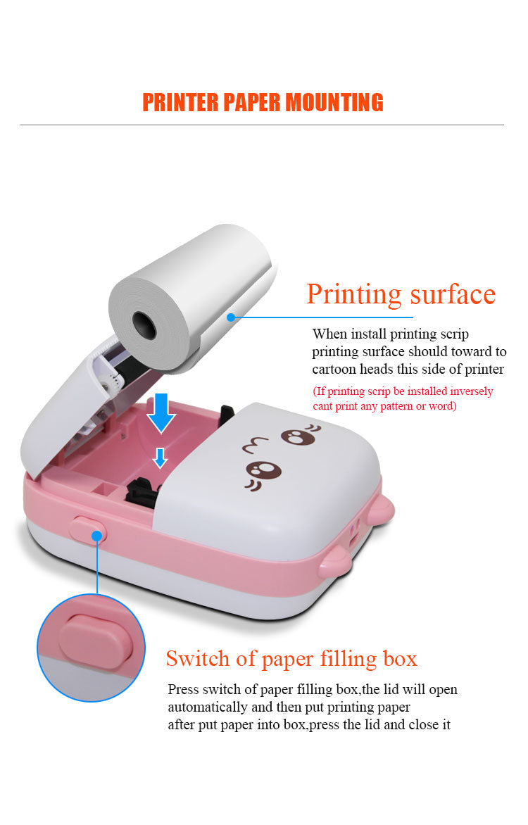 Rechargeable Inkless Printer
