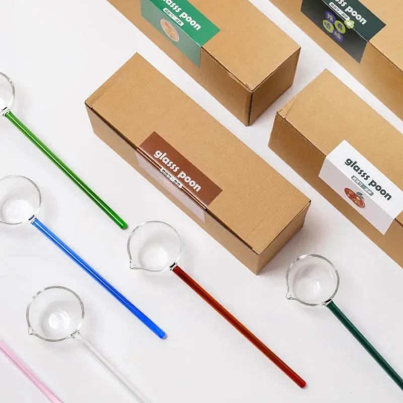 High Borosilicate Glass Elegant Spoon