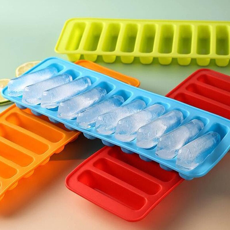 10 Grids Silicone Ice Cue Tray