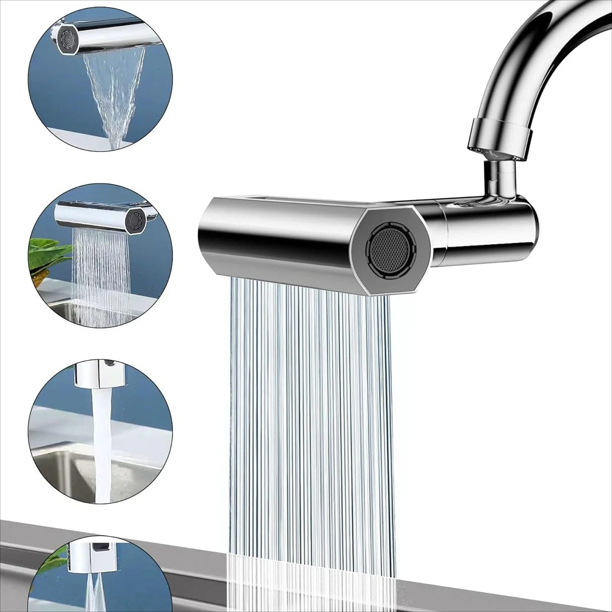 360 Degree Sink Splash Faucet