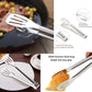 STAINLESS STEEL KABAB TONG NON-MAGNETIC