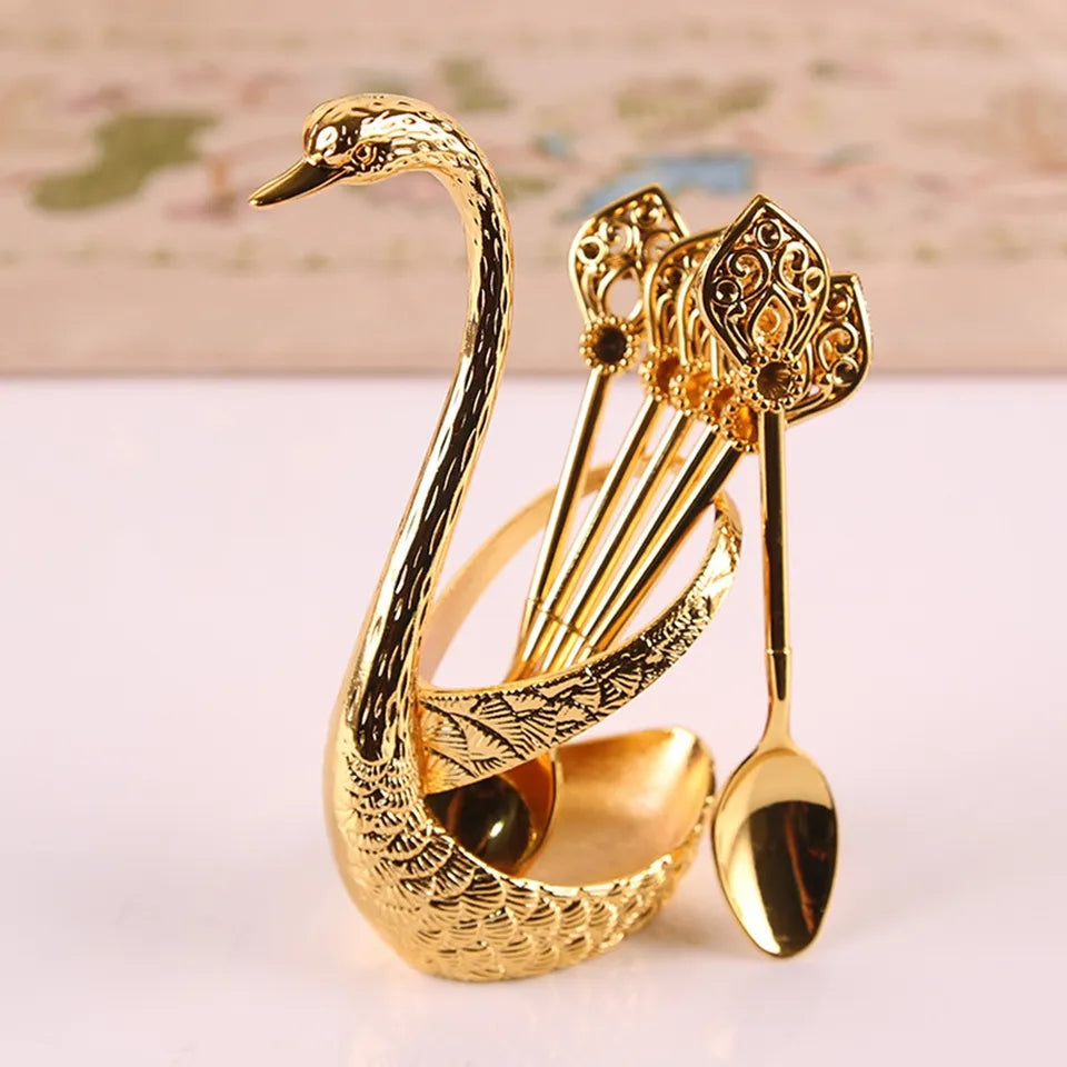 Creative Spoon Set With Stand