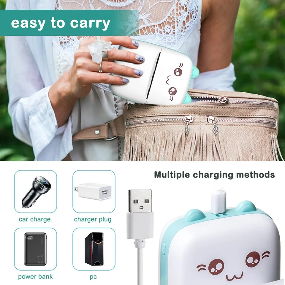 Rechargeable Inkless Printer