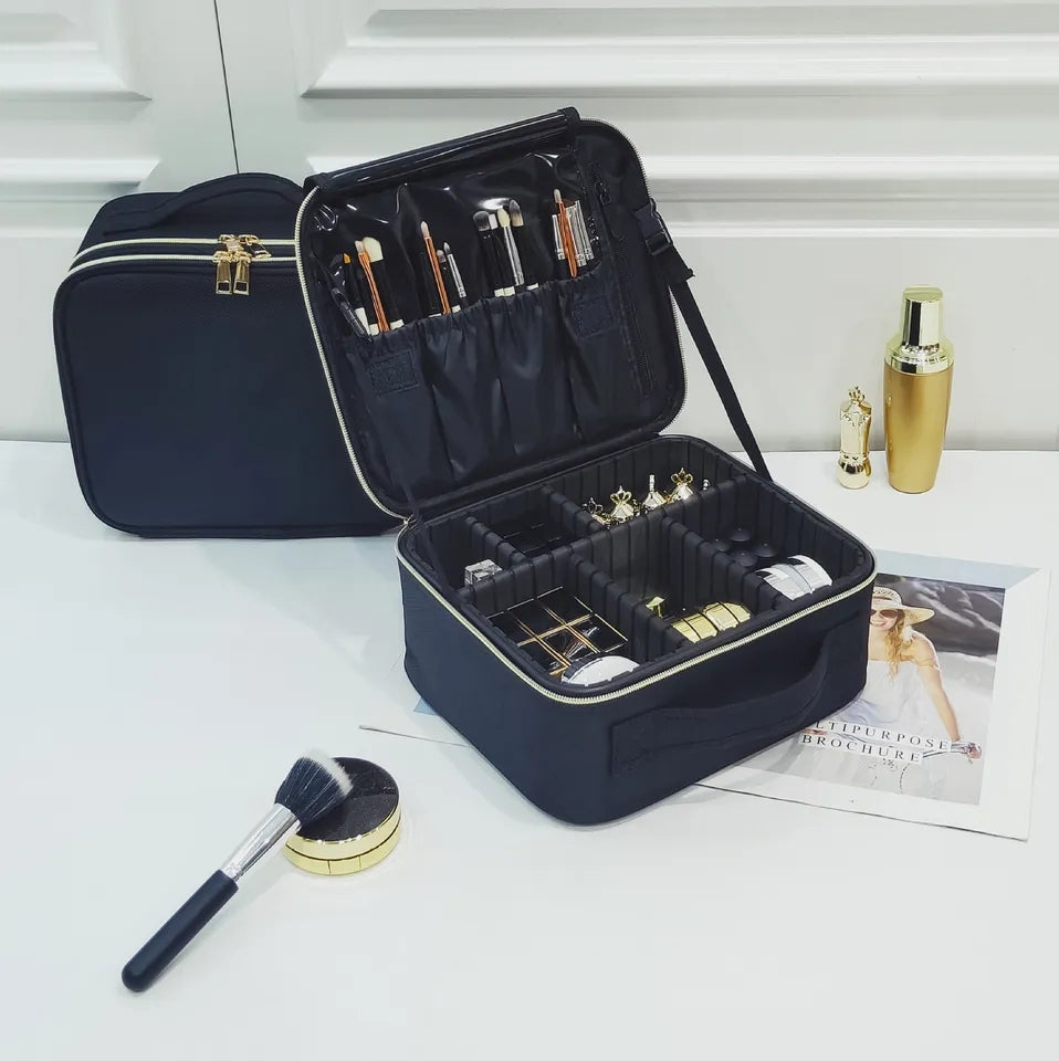 Dual Layer Makeup Partition Box