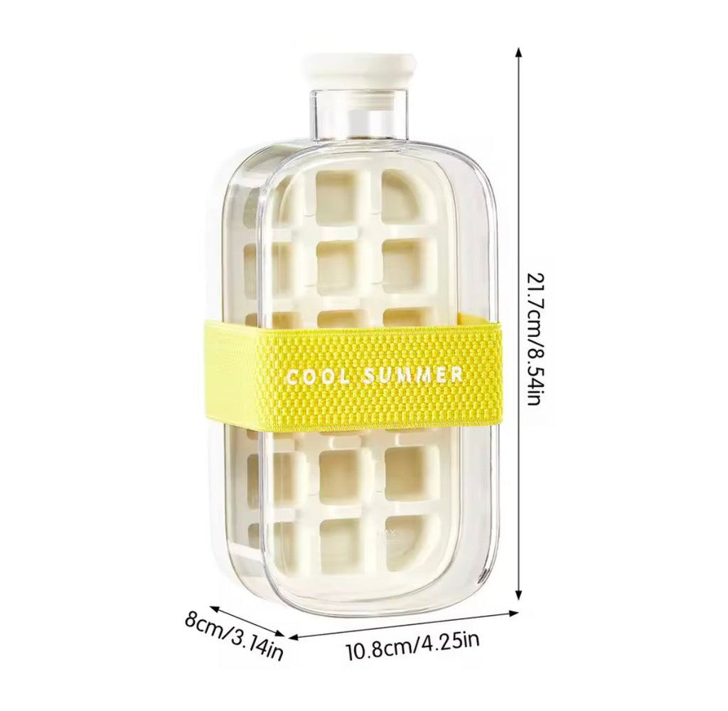2 In 1 Ice Cube Bottle