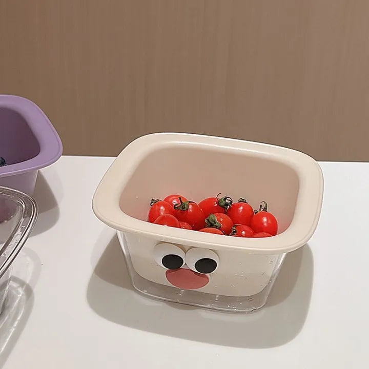 Mini Beautiful Water Draining Plate (Pack of 2)