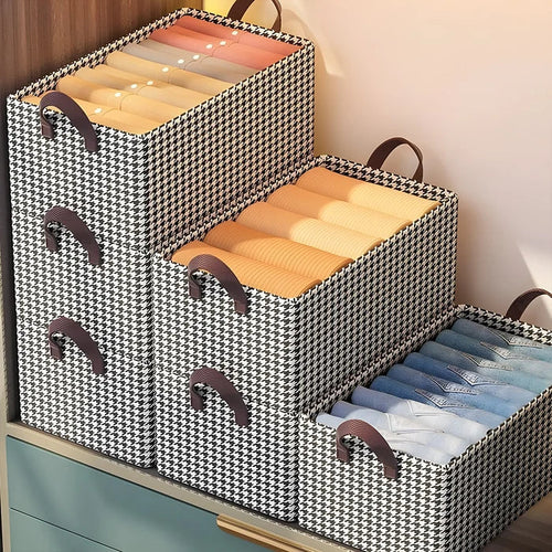 Foldable Jeans Organizer for Closet (pack of 4)