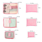 6 Pcs Travel Bags