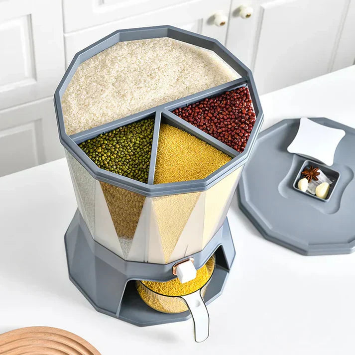 10KG Diamond Cut Cereal Dispenser