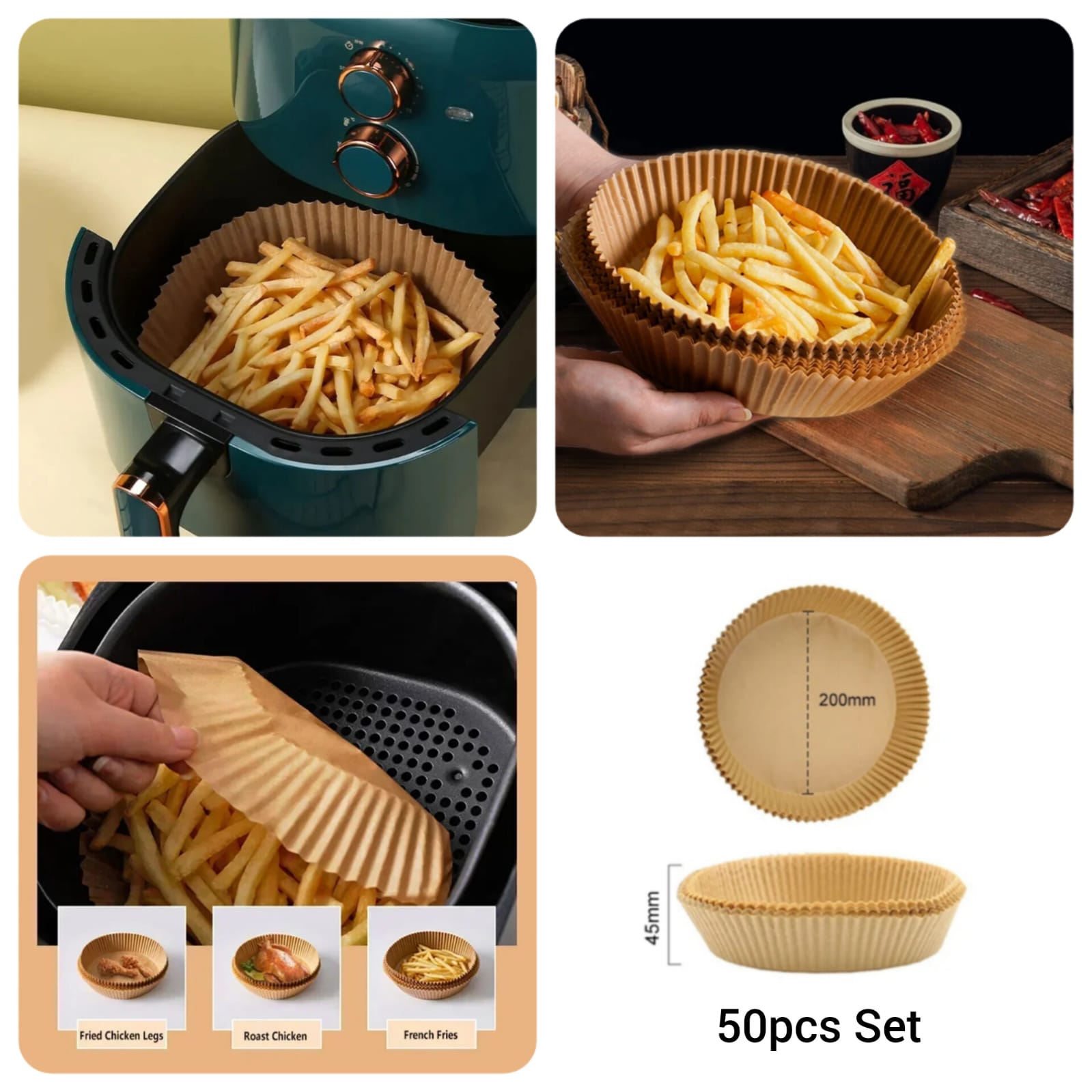 Disposable Air Fryer (50pcs)