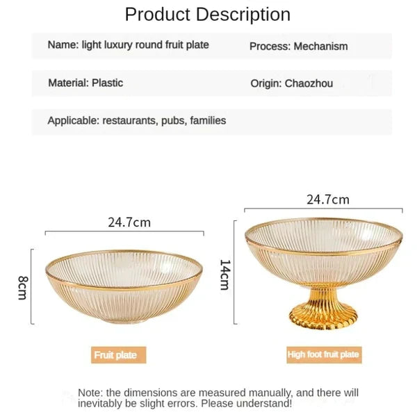 Acrylic Fruit & Serving Tray