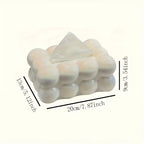 Bubble Bow Tissue Box – Cute Decorative Tissue Holder