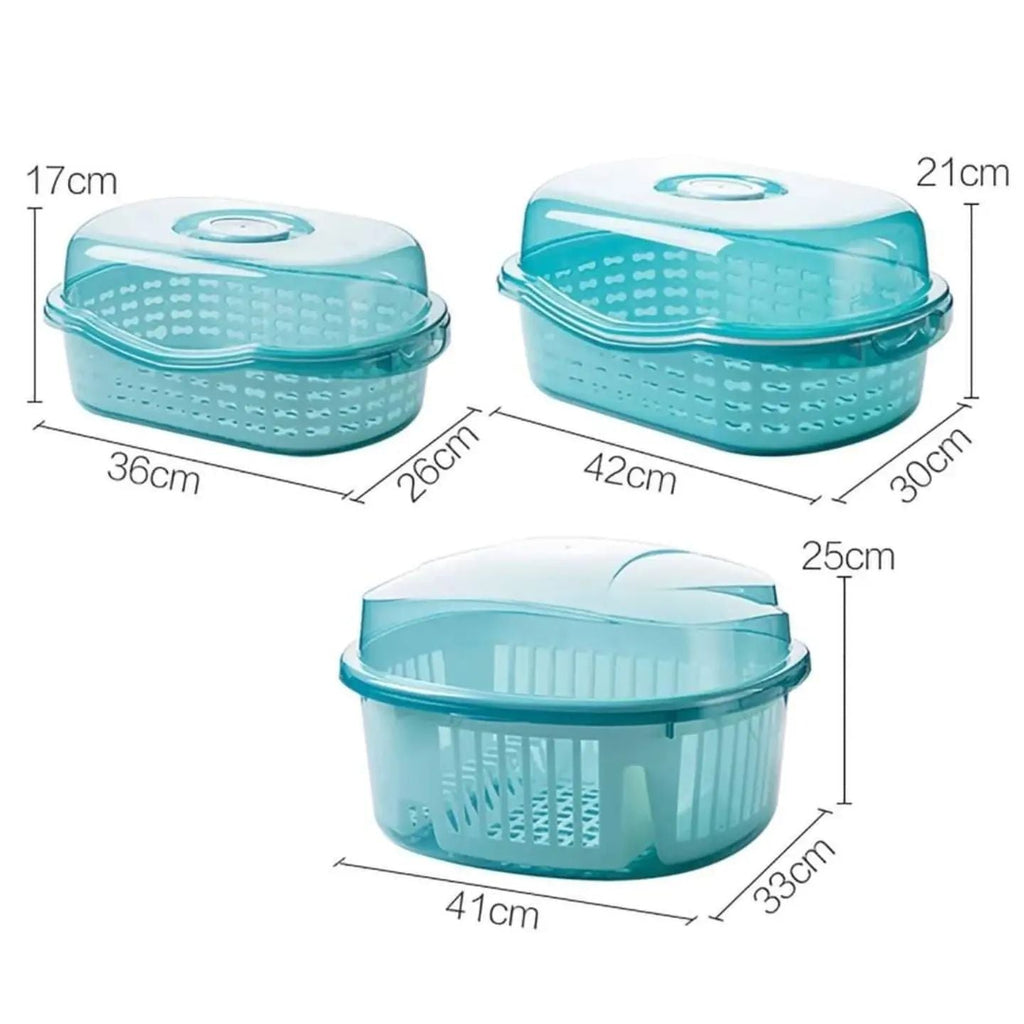 Kitchen Dish Rack With Lid