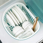 Kitchen Dish Rack With Lid