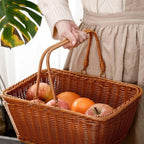 Light Weight Rattan Storage Basket
