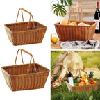 Light Weight Rattan Storage Basket
