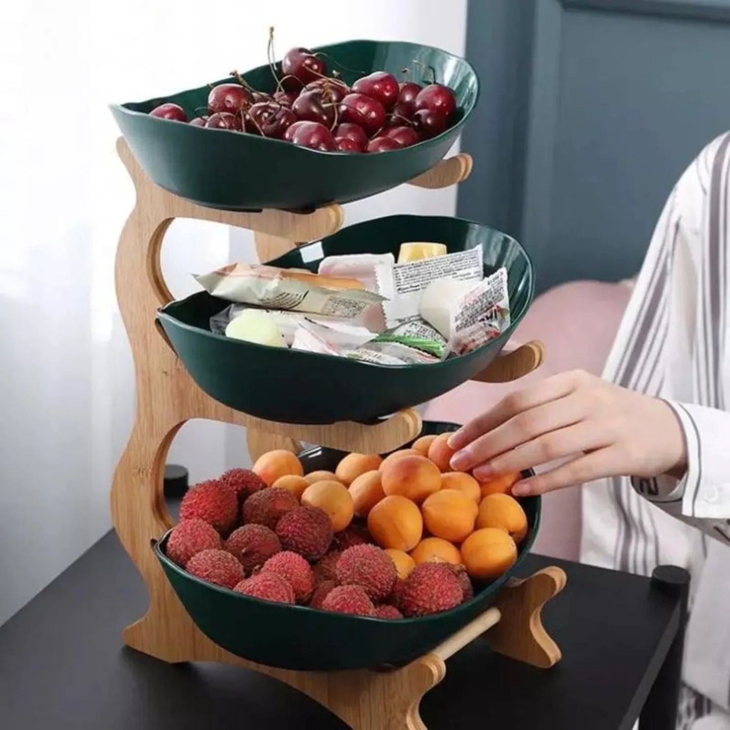 3 Tier Creative Fruit Platter