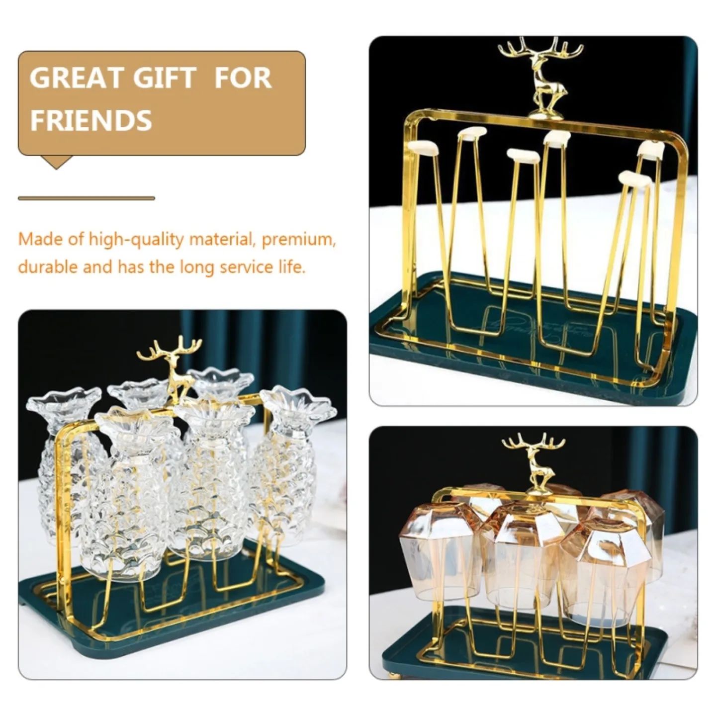 Luxury Glass Drying Stand