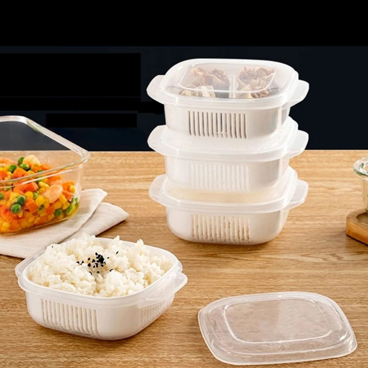 Microwave Safe Food Storage Box