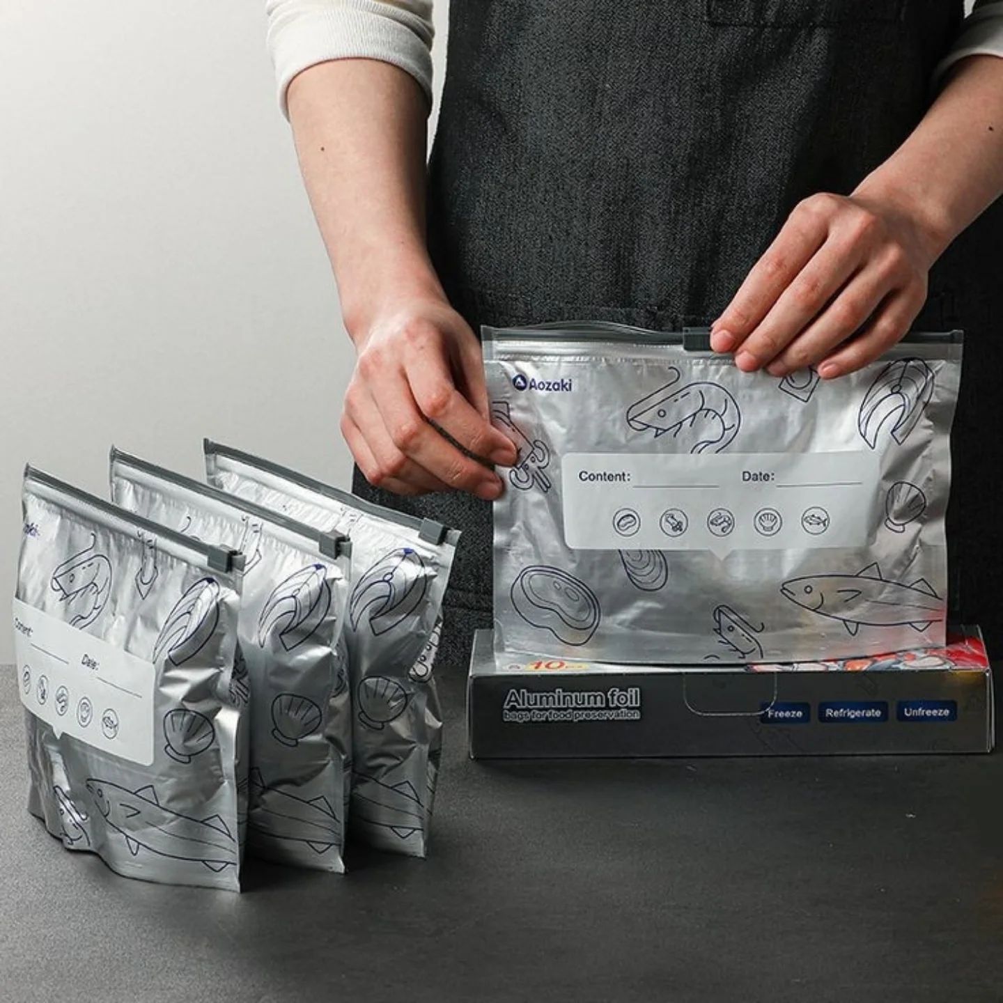 Aluminium Foil Sealed Preservation Bags