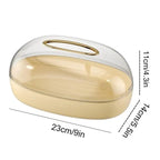 Wall Mounted Oval Tissue Box