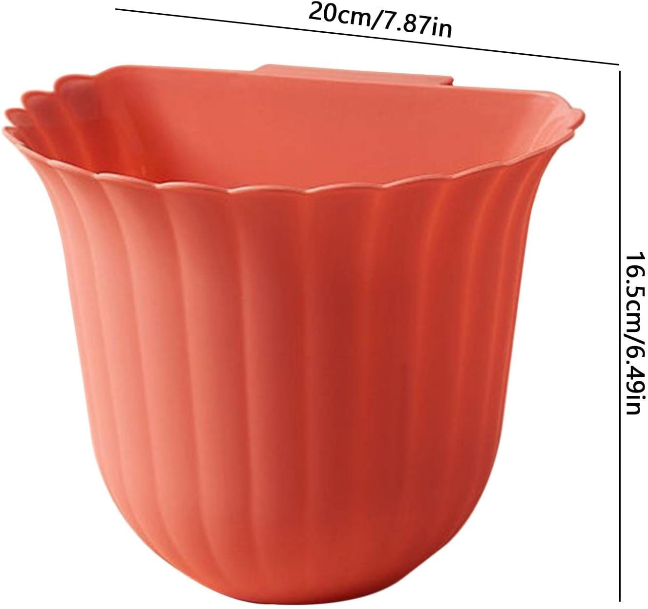 Flower Trash Can