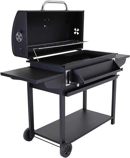 American Charcoal BBQ Grill With Thermometer