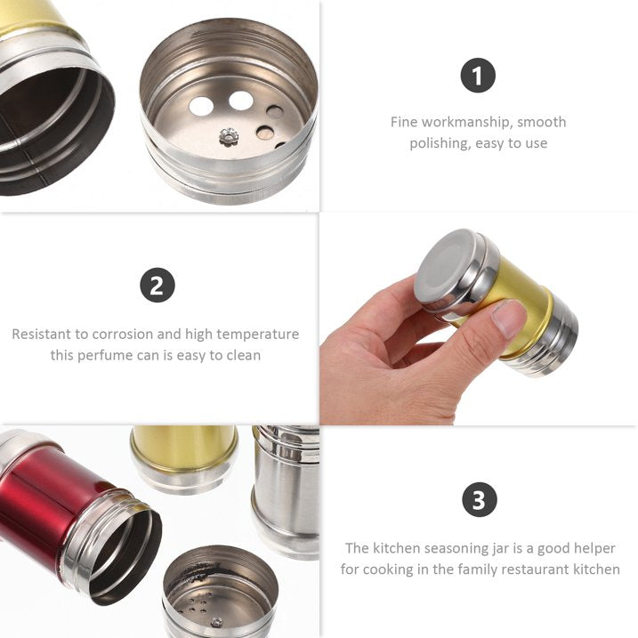 Stainless Steel Namak Dani (Silver)