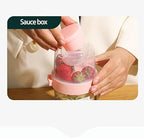 Double Layer Breakfast Fresh-Salad Container