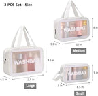 3 Pcs Toiletries Organizer