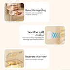 Wall mounted socks and undergarments Organizer
