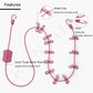 Portable Clothesline With 12 Clip