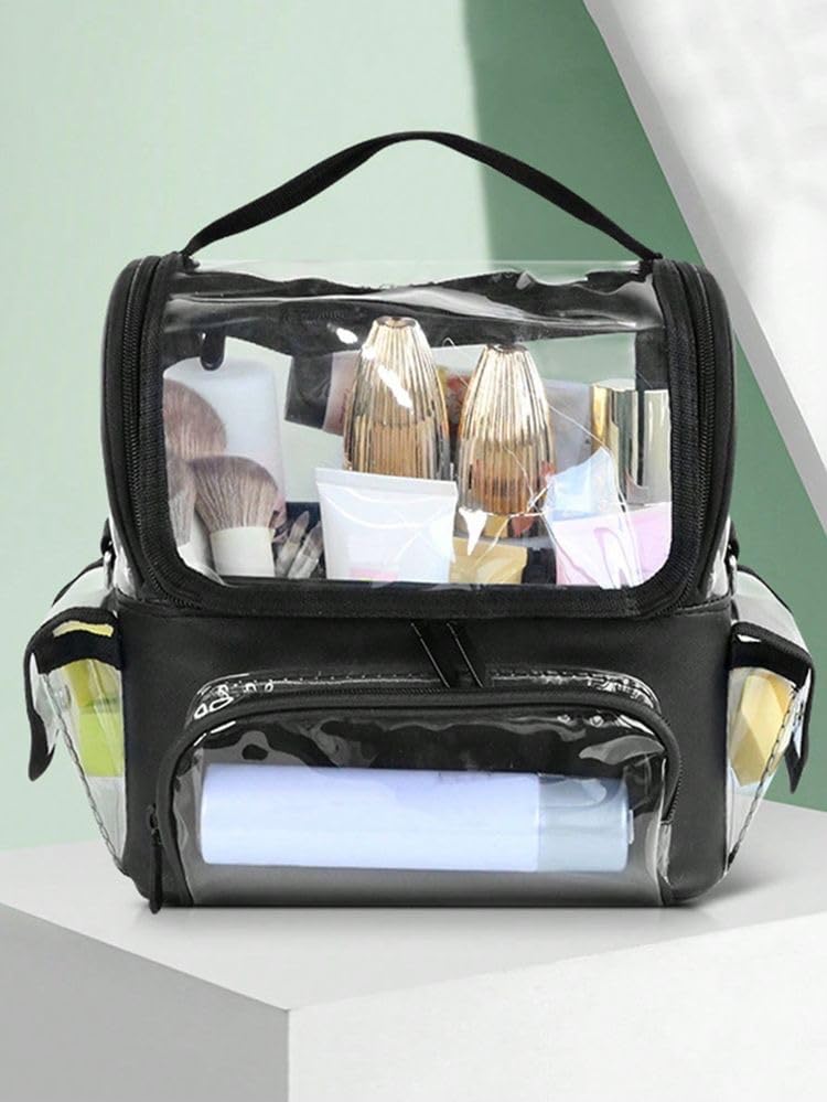Brush Bag with adjustable Dividers and Side Compartments
