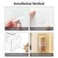 Wall mounted socks and undergarments Organizer