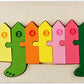 Wooden Character Puzzle Shapes